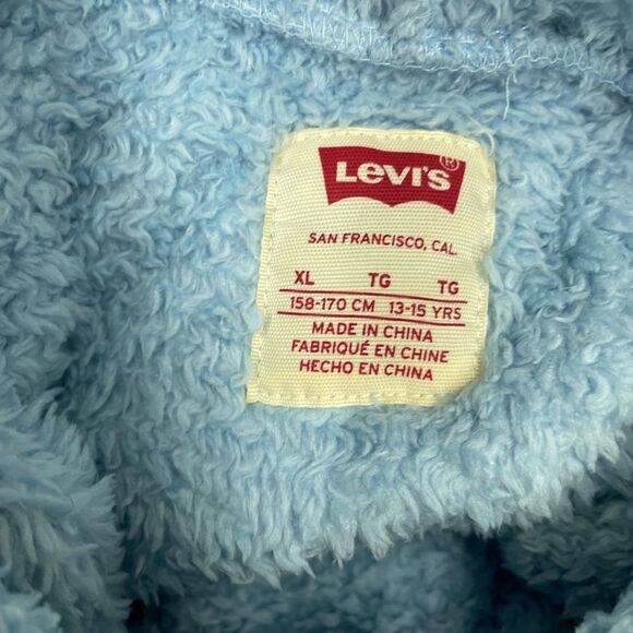 Kids XL Levi’s Fuzzy Hoodie - Picture 3 of 3